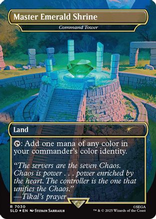Master Emerald Shrine - Command Tower (7030) [Secret Lair Drop Series]