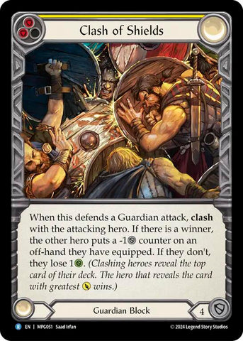 Clash of Shields [MPG051] (Mastery Pack Guardian)