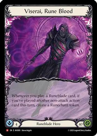 Viserai, Rune Blood (AVS001) - Armory Deck: Legends Viserai