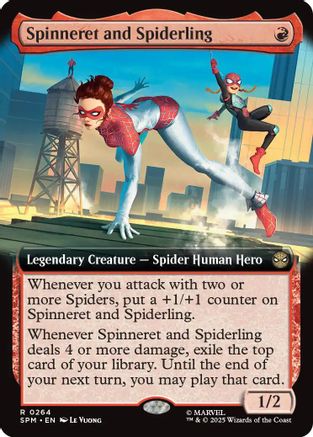 Spinneret and Spiderling (Extended Art) [Marvel's Spider-Man]