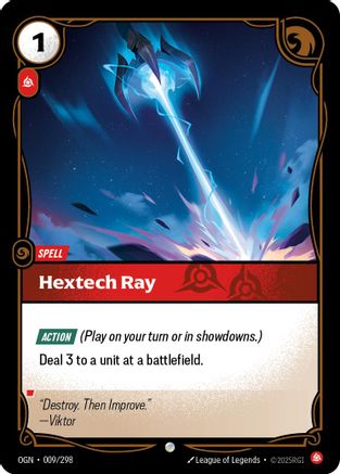 Hextech Ray (009/298) - Origins Foil