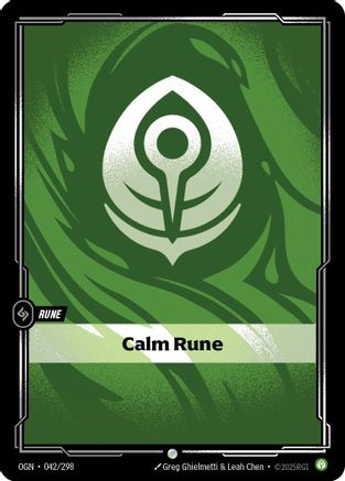 Calm Rune (042/298) - Origins