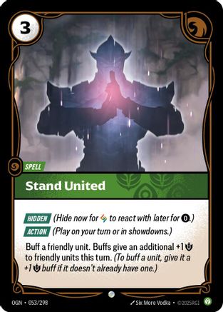 Stand United (053/298) - Origins Foil