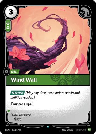 Wind Wall (064/298) - Origins Foil
