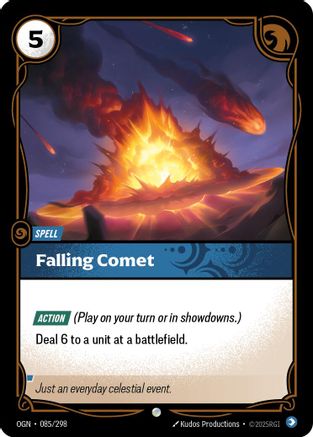 Falling Comet (085/298) - Origins Foil