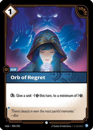 Orb of Regret (090/298) - Origins