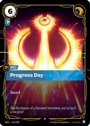 Progress Day (114/298) - Origins Foil