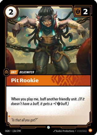 Pit Rookie (136/298) - Origins