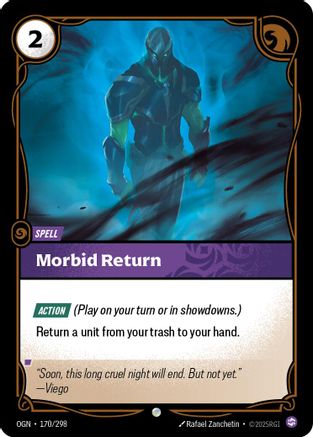Morbid Return (170/298) - Origins Foil