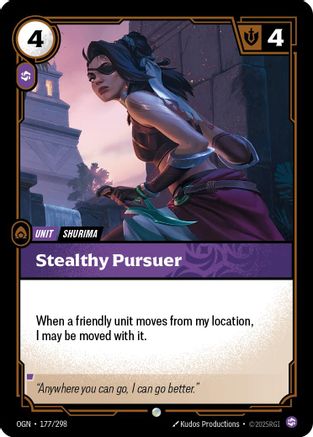 Stealthy Pursuer (177/298) - Origins