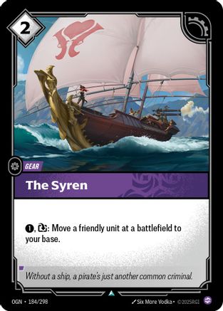 The Syren (184/298) - Origins Foil