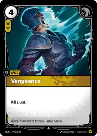 Vengeance (229/298) - Origins