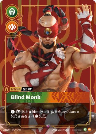 Lee Sin - Blind Monk (257/298) - Origins Foil