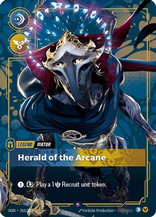 Viktor - Herald of the Arcane (265/298) - Origins Foil