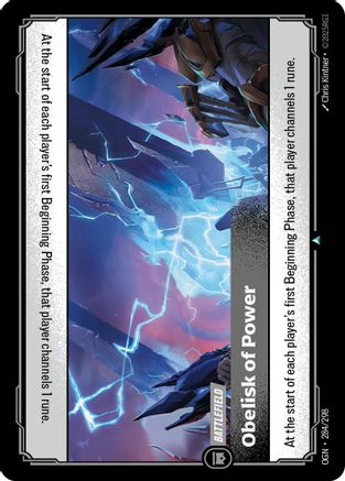 Obelisk of Power (284/298) - Origins