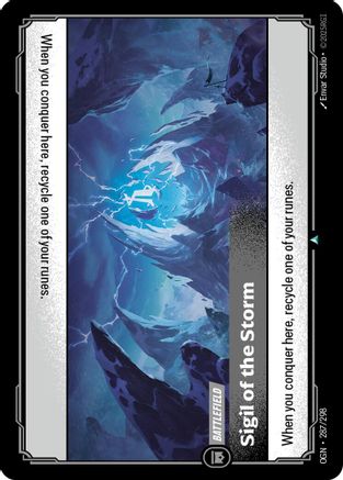 Sigil of the Storm (287/298) - Origins