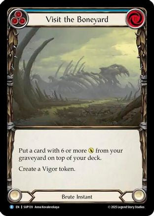 Visit the Boneyard (SUP139) - Super Slam Rainbow Foil