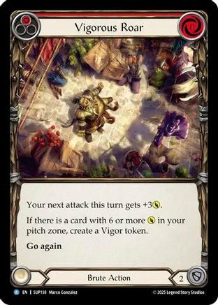 Vigorous Roar (SUP138) - Super Slam Rainbow Foil
