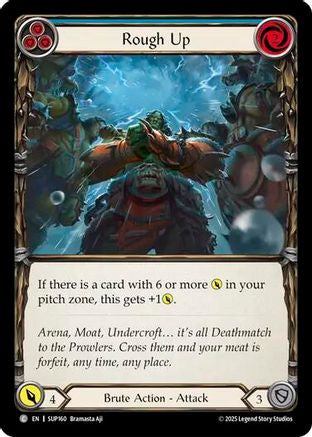 Rough Up (Blue) (SUP160) - Super Slam Rainbow Foil