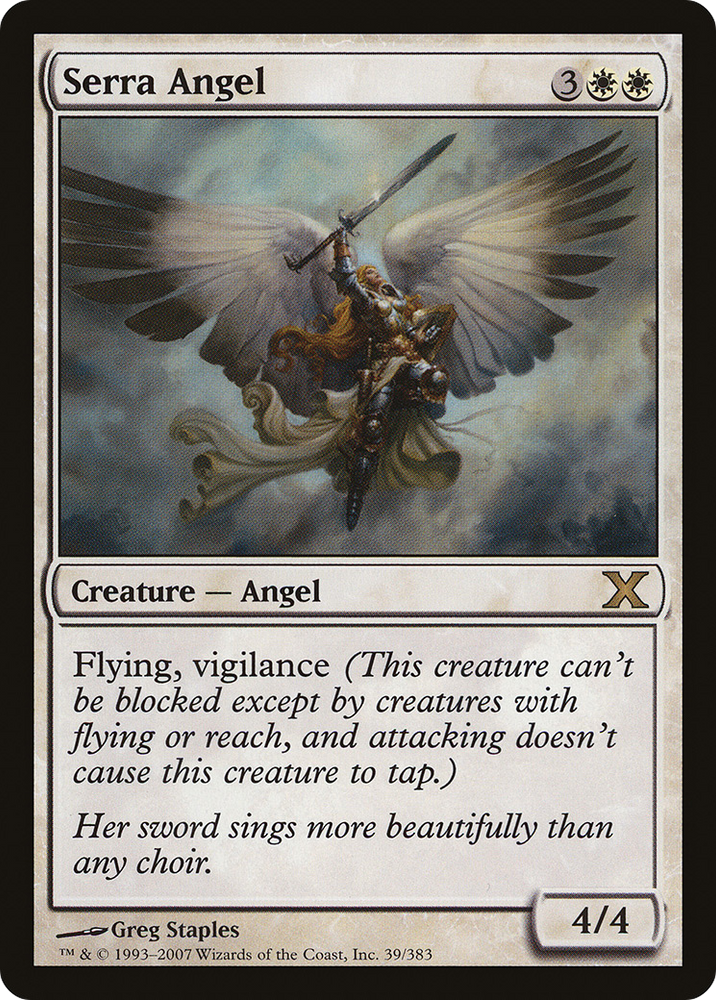 Serra Angel (10E-039) [Tenth Edition]