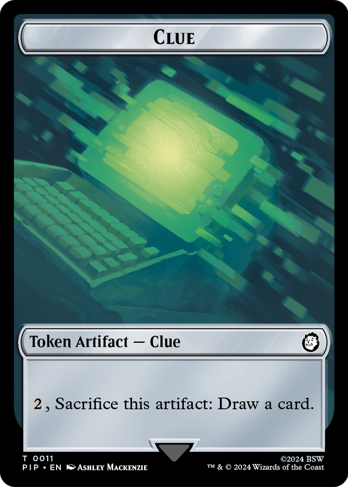 Clue (TPIP-011) [Fallout Tokens] Foil