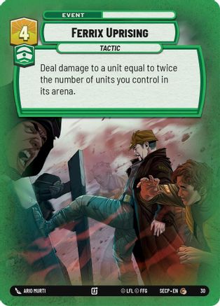 Ferrix Uprising (Foil)  - Secrets of Power Weekly Play Promos
