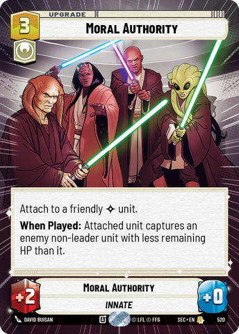Moral Authority (520) (Hyperspace) (520) [Secrets of Power]