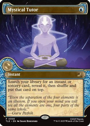 Mystical Tutor (Showcase) [Avatar: The Last Airbender: Eternal-Legal]