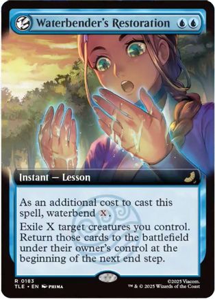 Waterbender's Restoration (Extended Art) [Avatar: The Last Airbender: Eternal-Legal]