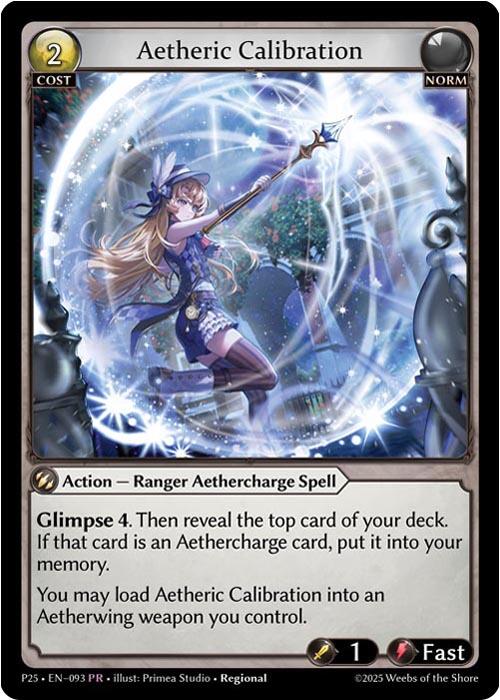 Aetheric Calibration (093) [Promotional Cards]