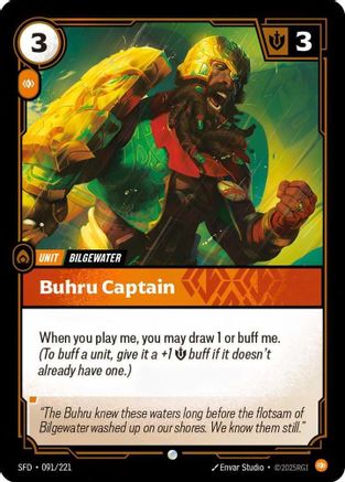 Buhru Captain (091/221) - Spiritforged