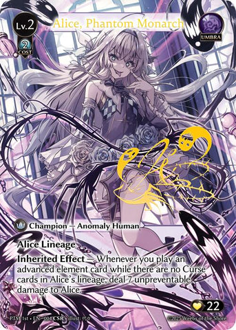 Alice, Phantom Monarch (CSR) (004) [Phantom Monarchs]