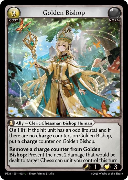 Golden Bishop (035) [Phantom Monarchs]