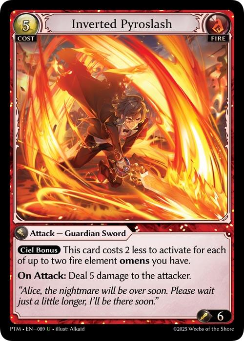 Inverted Pyroslash (089) [Phantom Monarchs]