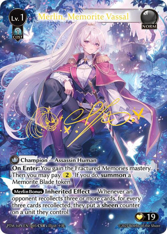Merlin, Memorite Vassal (CSR) (005) [Phantom Monarchs]