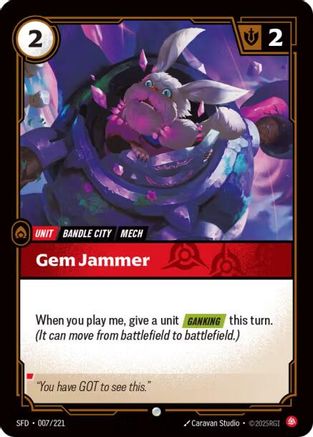 Gem Jammer (007/221) - Spiritforged Foil