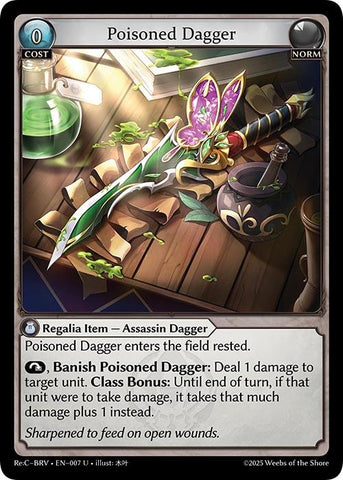 Poisoned Dagger (007) [Merlin Re: Collection, Brilliant Vestige]