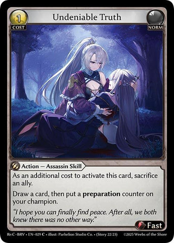 Undeniable Truth (029) [Merlin Re: Collection, Brilliant Vestige]