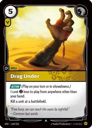 Drag Under (164/221) - Spiritforged