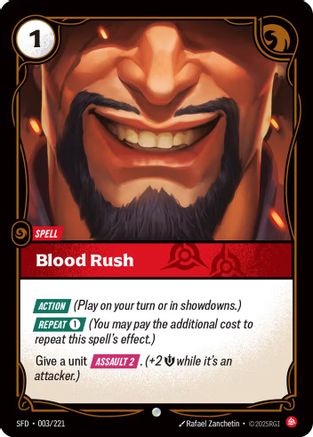 Blood Rush (003/221) - Spiritforged