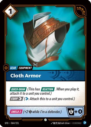 Cloth Armor (064/221) - Spiritforged
