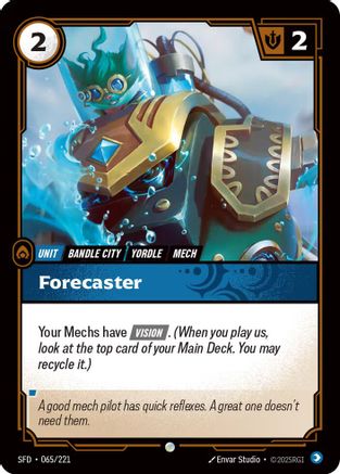 Forecaster (065/221) - Spiritforged Foil