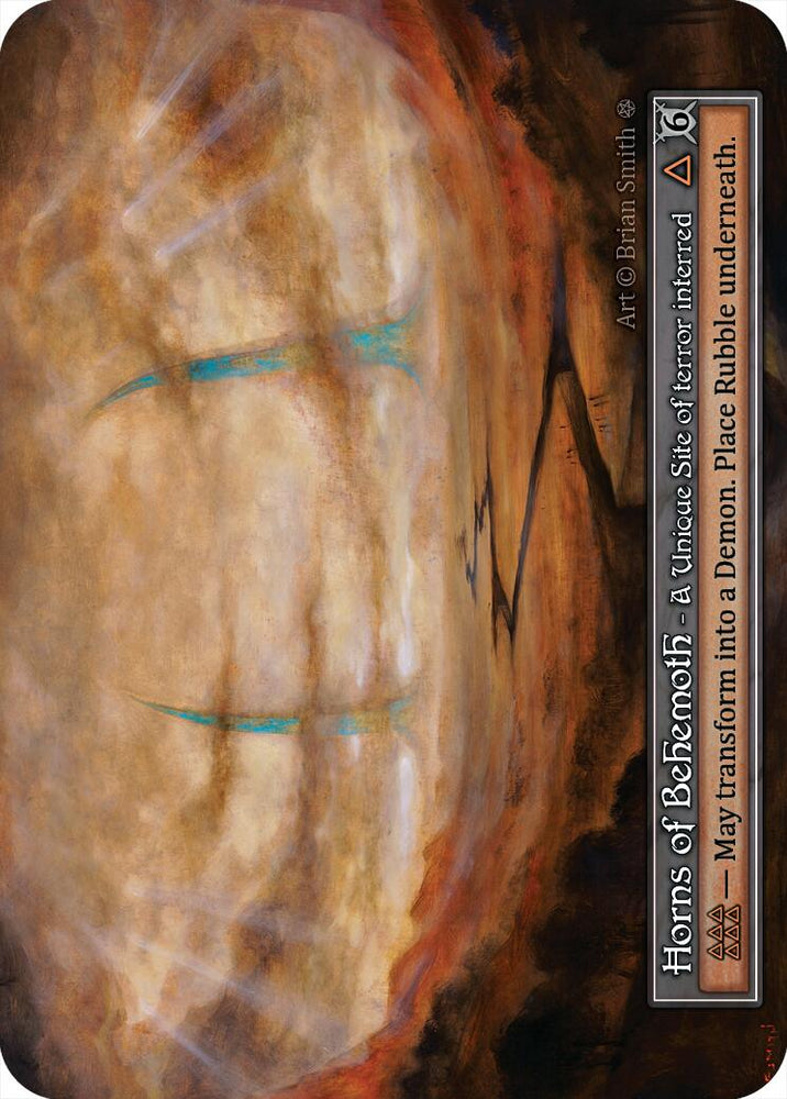 Horns of Behemoth (Foil) [Gothic]