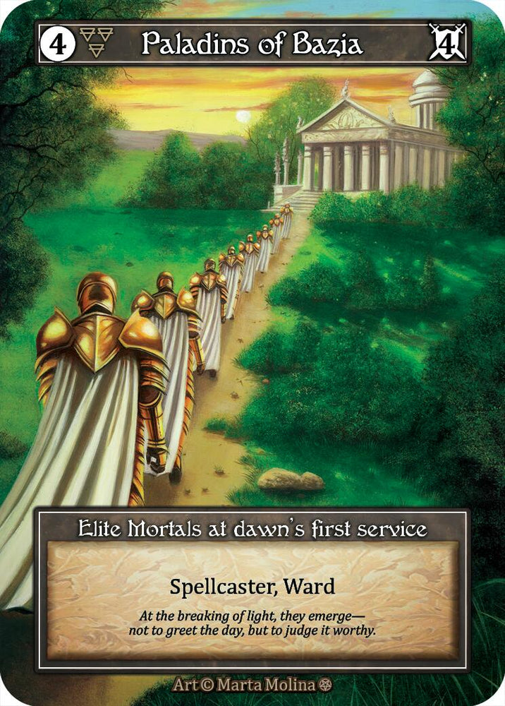Paladins of Bazia (Foil) [Gothic]