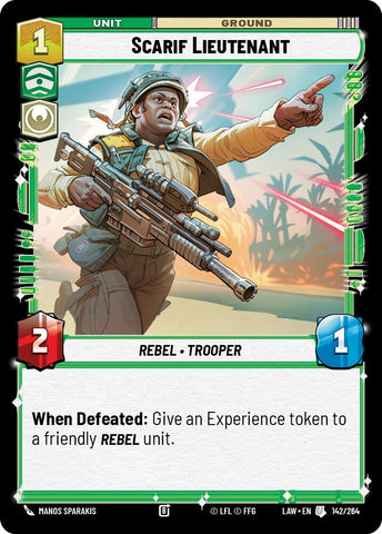 Scarif Lieutenant (142/264) (142/264) [A Lawless Time]