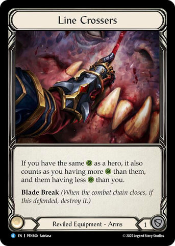 Line Crossers [PEN300] (Compendium of Rathe)  Cold Foil