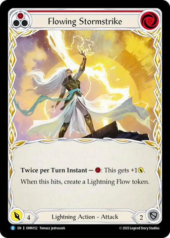 Flowing Stormstrike [OMN152] (Omens of the Third Age)  Rainbow Foil