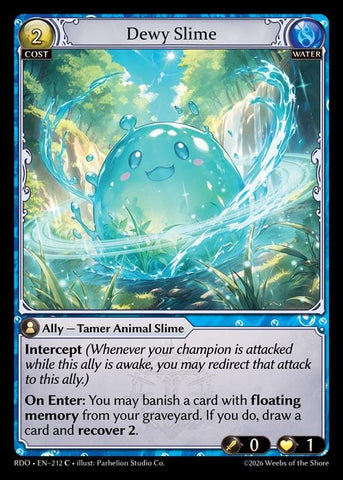 Dewy Slime (212) [Radiant Origins]