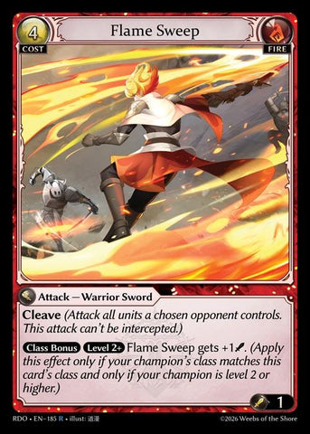 Flame Sweep (185) [Radiant Origins]
