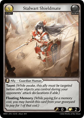 Stalwart Shieldmate (153) [Radiant Origins]